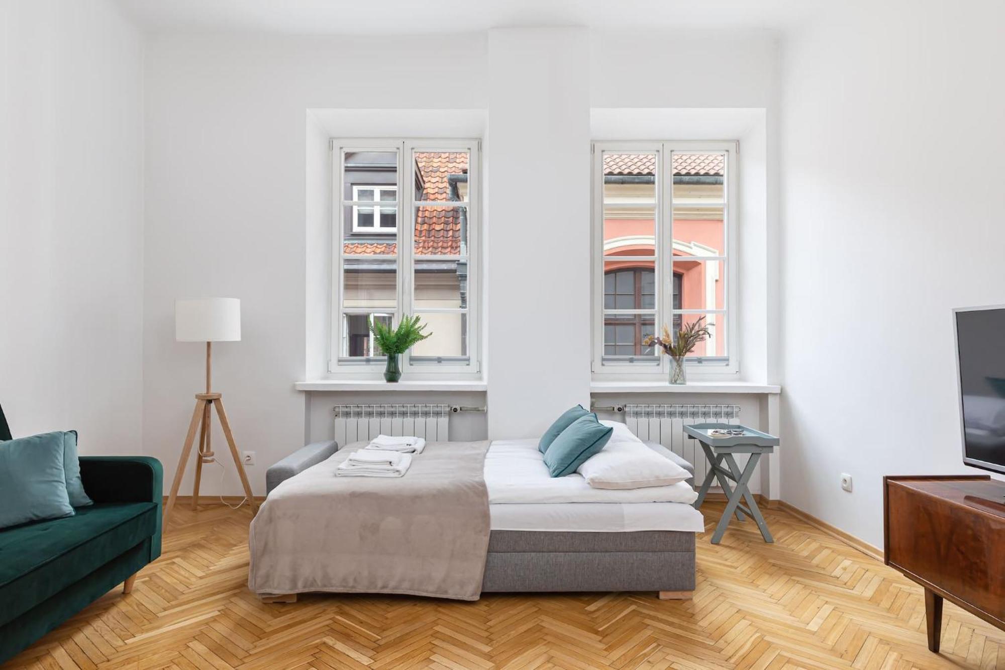 Stylish Apartment Swietojanska By Noclegi Renters Warschau Exterior foto